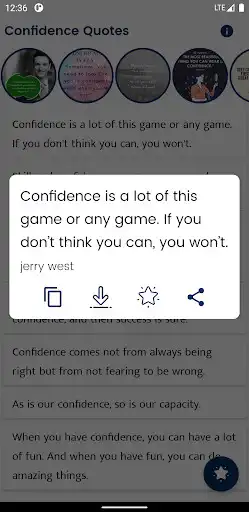 Play Confidence Quotes and Sayings  and enjoy Confidence Quotes and Sayings with UptoPlay