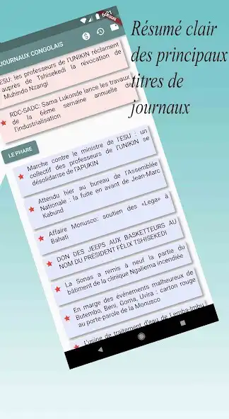 Play Congo Actualités, Journaux RDC as an online game Congo Actualités, Journaux RDC with UptoPlay