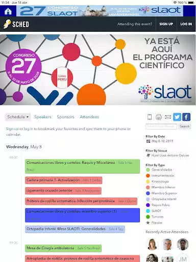 Play CONGRESO SLAOT 2019 as an online game CONGRESO SLAOT 2019 with UptoPlay