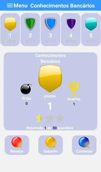 Play Conhecimentos Bancários as an online game Conhecimentos Bancários with UptoPlay