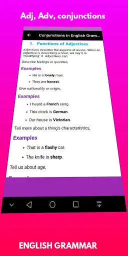 Play Conjunctions in English Grammar  and enjoy Conjunctions in English Grammar with UptoPlay