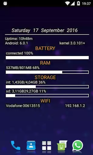Play Conky Like Widget  and enjoy Conky Like Widget with UptoPlay