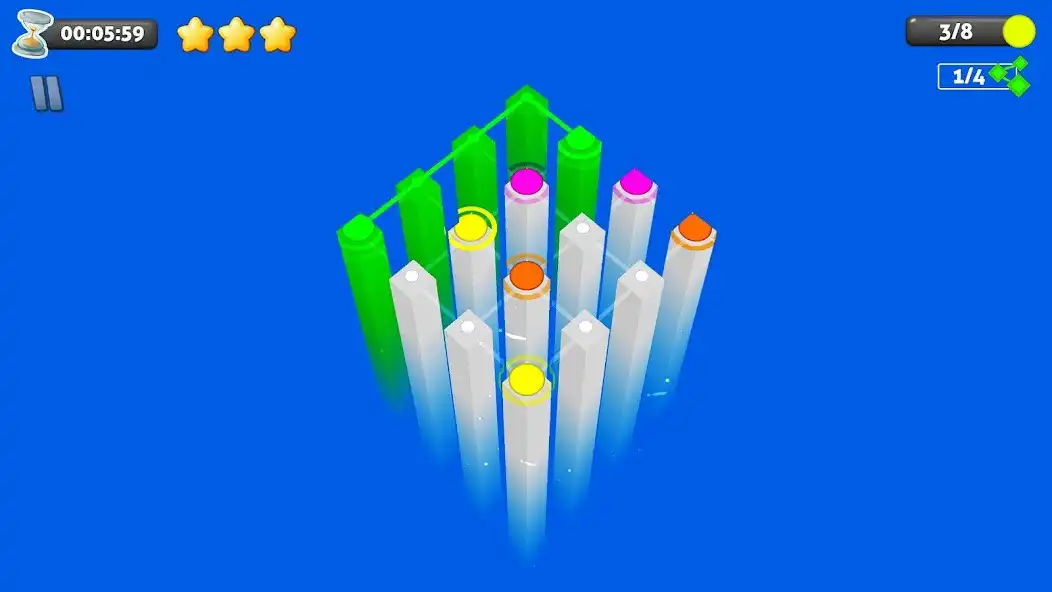 Play Connect Color Dots 3D Puzzle  and enjoy Connect Color Dots 3D Puzzle with UptoPlay