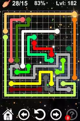 Play Connect colored lines pipe