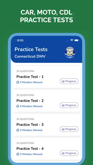 Play Connecticut CT DMV Permit Test  and enjoy Connecticut CT DMV Permit Test with UptoPlay