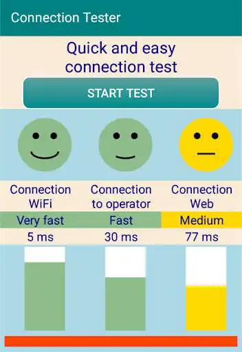 Play APK Connection Tester  and enjoy Connection Tester with UptoPlay com.optimacom.cnxtester