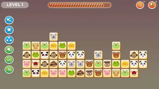 Play Connect Lovely Animals as an online game Connect Lovely Animals with UptoPlay