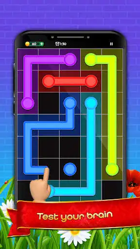 Connect.net Game Connect Rings - Connect Dots online game with UptoPlay