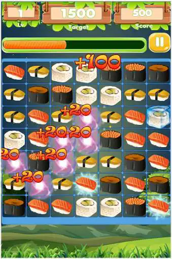 Play Connect Sushi Legend as an online game Connect Sushi Legend with UptoPlay