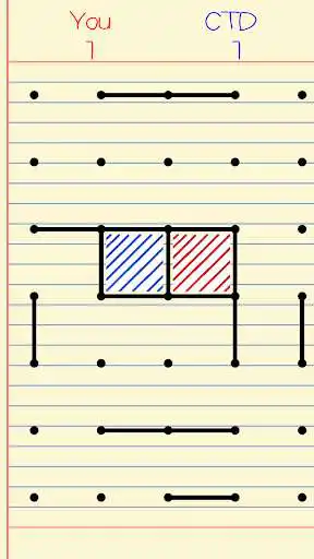 Play Connect The Dots - Make Boxes as an online game Connect The Dots - Make Boxes with UptoPlay