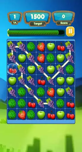 Play Connect the fruit pops  and enjoy Connect the fruit pops with UptoPlay