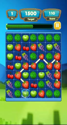 Play Connect the fruit pops as an online game Connect the fruit pops with UptoPlay