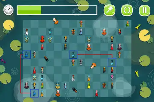 Play Connect Two : Link the Fish  and enjoy Connect Two : Link the Fish with UptoPlay