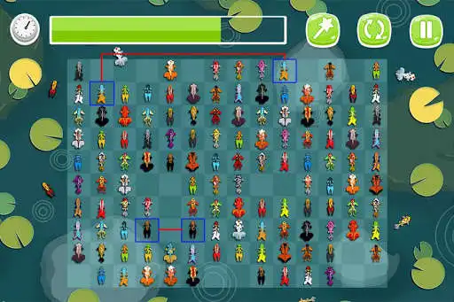 Play Connect Two : Link the Fish as an online game Connect Two : Link the Fish with UptoPlay