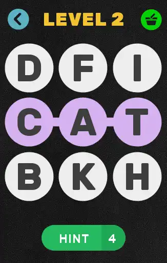 Play Connect Words Game - 2022 as an online game Connect Words Game - 2022 with UptoPlay