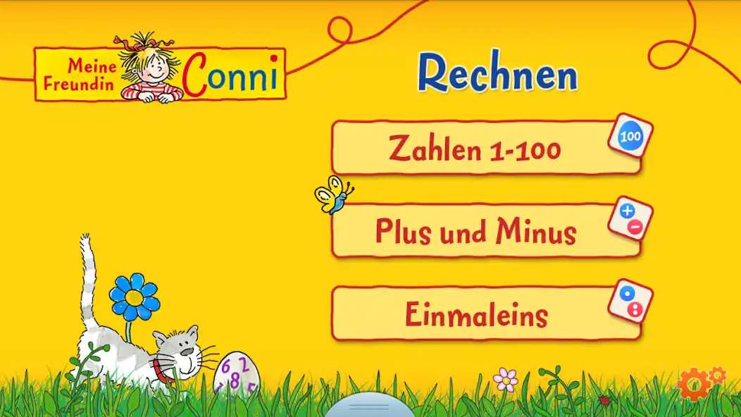 Play Conni Rechnen 1-100  and enjoy Conni Rechnen 1-100 with UptoPlay