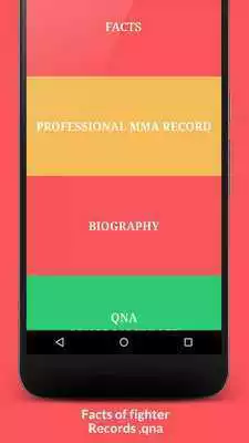 Play Conor : Fight schedule, success and record
