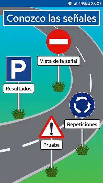 Play Conozco las señales de tráfico  and enjoy Conozco las señales de tráfico with UptoPlay