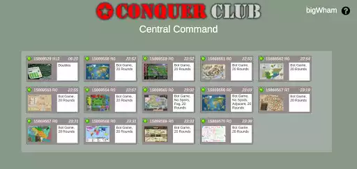 Play Conquer Club as an online game Conquer Club with UptoPlay