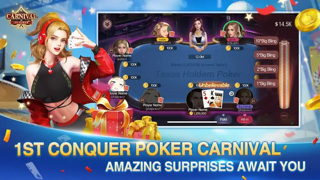 Play Conquer Poker - Texas Holdem  and enjoy Conquer Poker - Texas Holdem with UptoPlay
