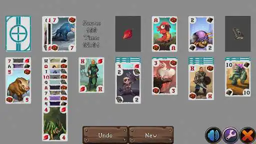 Play Conquest: Patience as an online game Conquest: Patience with UptoPlay