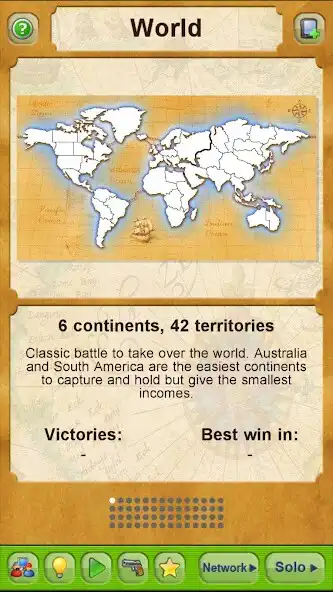 Play Conquest (super fast risk) as an online game Conquest (super fast risk) with UptoPlay