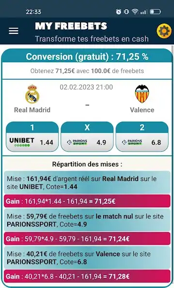 Play Conseils de Paris Freebet Tips as an online game Conseils de Paris Freebet Tips with UptoPlay