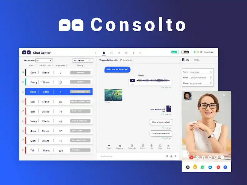 Play Consolto Business Video Chat  and enjoy Consolto Business Video Chat with UptoPlay