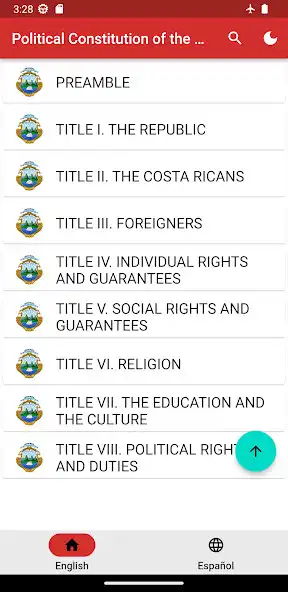 Play Constitution of Costa Rica  and enjoy Constitution of Costa Rica with UptoPlay