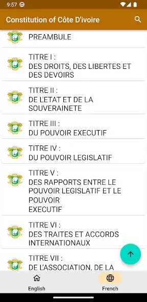Play Constitution of Côte dIvoire as an online game Constitution of Côte dIvoire with UptoPlay