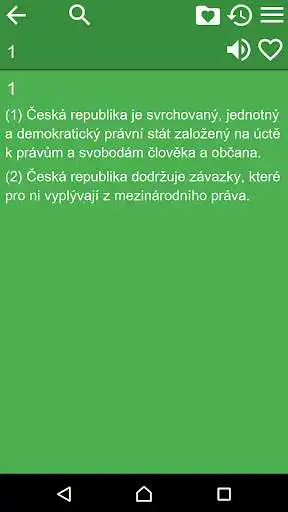 Play Constitution of Czech Republic as an online game Constitution of Czech Republic with UptoPlay