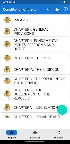 Play Constitution of Estonia  and enjoy Constitution of Estonia with UptoPlay