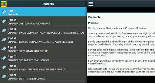 Play Constitution of Ethiopia  and enjoy Constitution of Ethiopia with UptoPlay