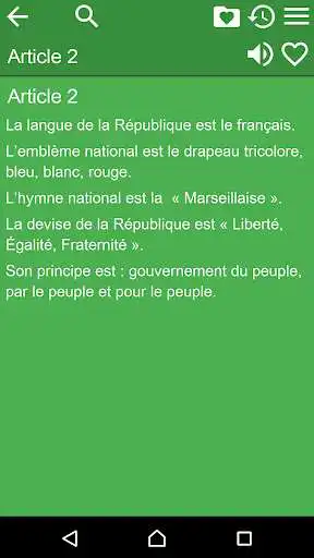 Play Constitution of France as an online game Constitution of France with UptoPlay
