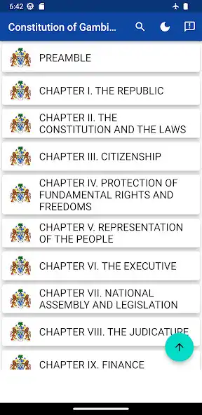 Play Constitution of Gambia  and enjoy Constitution of Gambia with UptoPlay