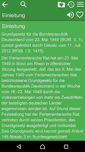 Play Constitution of Germany