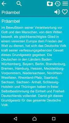 Play Constitution of Germany