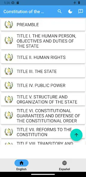 Play Constitution of Guatemala  and enjoy Constitution of Guatemala with UptoPlay