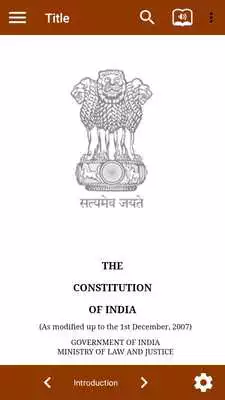 Play Constitution Of India  Amend.