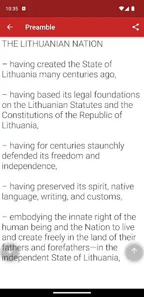 Play Constitution of Lithuania as an online game Constitution of Lithuania with UptoPlay