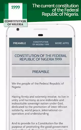 Play Constitution of Nigeria 1999