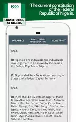 Play Constitution of Nigeria 1999
