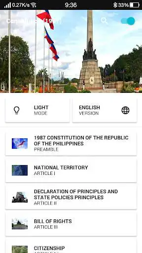 Play Constitution of the Philippines (1987) - Complete