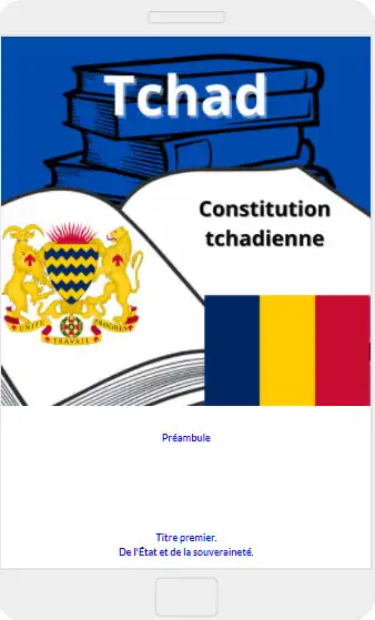 Play Constitution tchadienne de 1996  and enjoy Constitution tchadienne de 1996 with UptoPlay