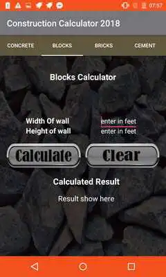 Play Construction Calculator 2018