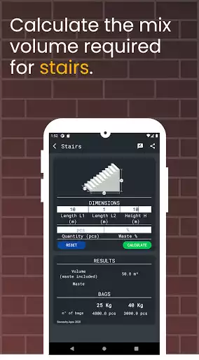 Play CONSTRUCTION calculator as an online game CONSTRUCTION calculator with UptoPlay