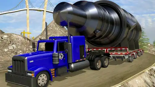Play Construction Cargo Truck 3dsim  and enjoy Construction Cargo Truck 3dsim with UptoPlay