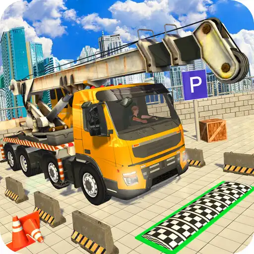 Play Construction Crane Truck Park APK