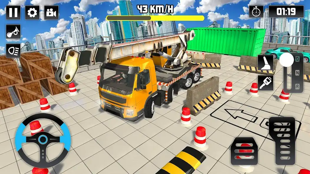 Play Construction Crane Truck Park  and enjoy Construction Crane Truck Park with UptoPlay