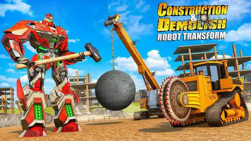 Play Construction & Demolish Robot: Robot Games  and enjoy Construction & Demolish Robot: Robot Games with UptoPlay